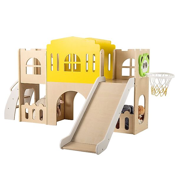 COSTWAY Rutsche, (1-tlg), Kinderrutsche, Holz Spielplatz, günstig online kaufen