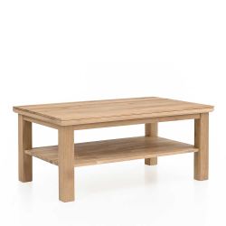 Wohnzimmertisch aus Wildeiche Bianco 110 cm günstig online kaufen