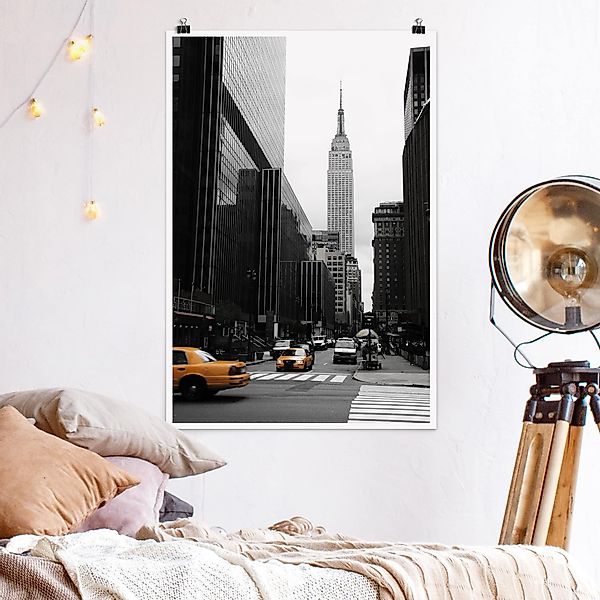 Poster - Hochformat Empire State Building günstig online kaufen