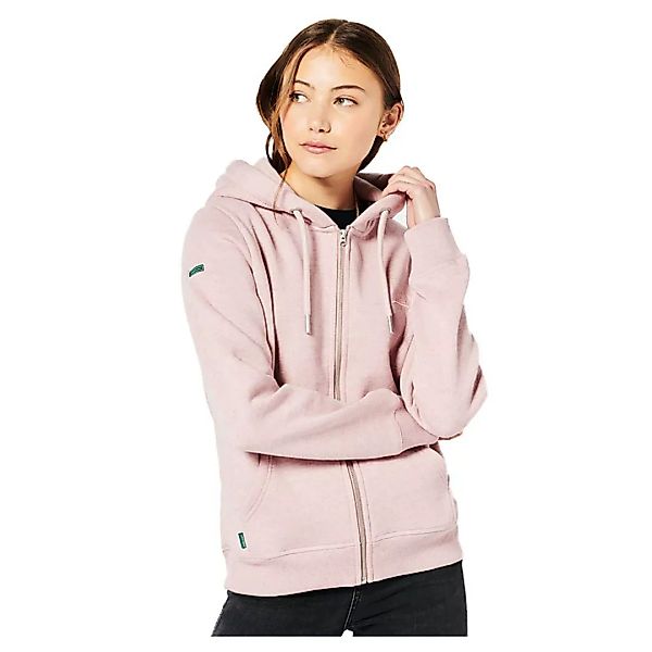 Superdry Vintage Logo Embroided Sweatshirt Mit Reißverschluss S Soft Pink M günstig online kaufen