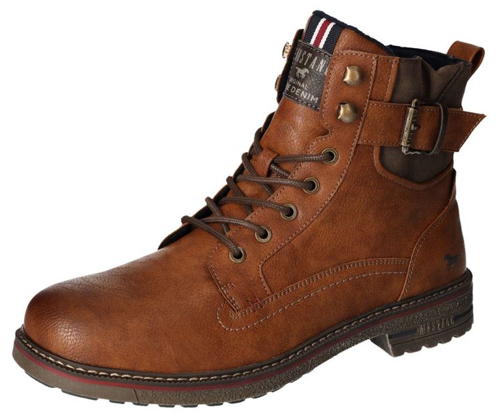 Mustang Shoes Schnürboots Worker Boots, Herbstschuh, günstig online kaufen
