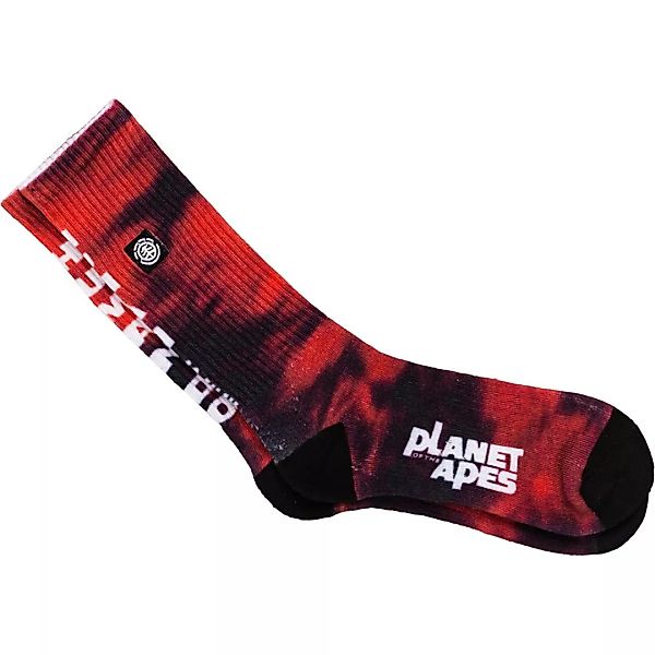 Element Pota Skate Lang Socken One Size Red Tie Dye günstig online kaufen