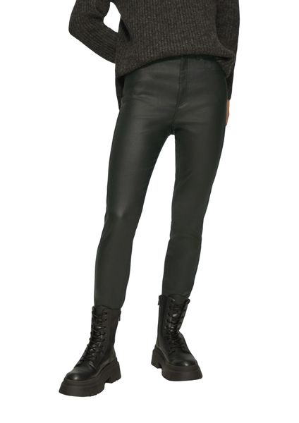 QS Lederimitathose SADIE mit Taschen günstig online kaufen