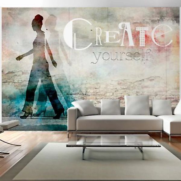 artgeist Fototapete Create yourself mehrfarbig Gr. 300 x 210 günstig online kaufen