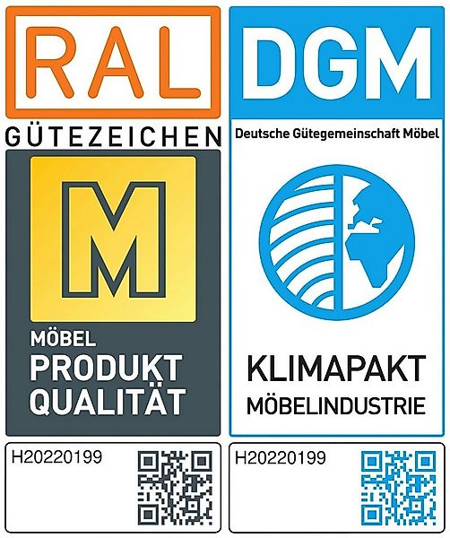 sit&more Polsterauflage Kolding, (Set, 2 Stück), 2er Kissen-Set wahlweise i günstig online kaufen