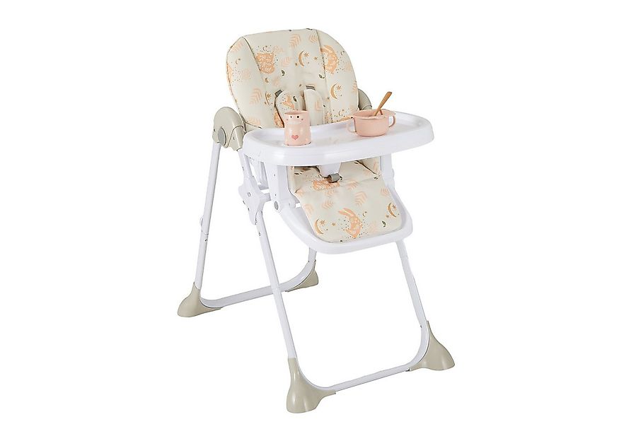 COSTWAY Kombihochstuhl Baby Stuhl, 6-stufig höheverstellbar günstig online kaufen