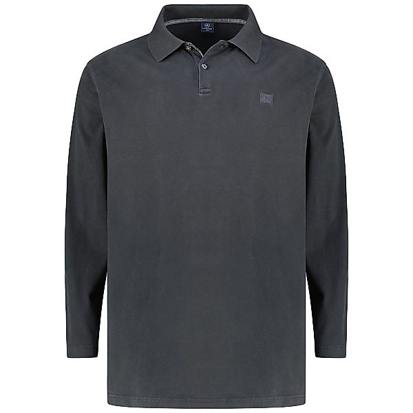 Lerros Poloshirt aus Baumwoll-Jersey Farbe schwarz Größe: 6XL günstig online kaufen