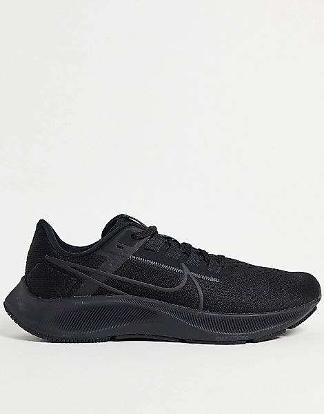 Nike Running – Air Zoom Pegasus 38 – Schwarze Sneaker günstig online kaufen