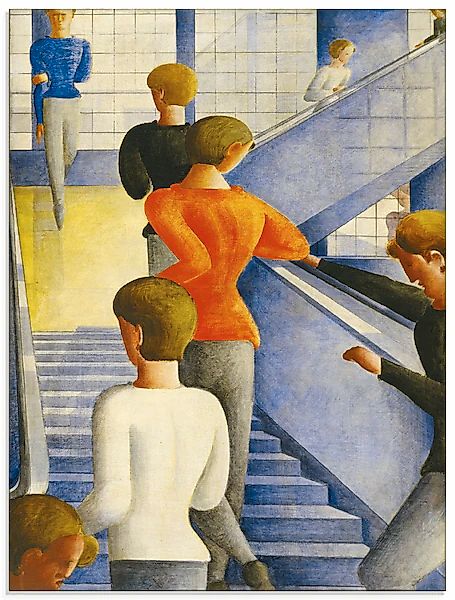 Artland Glasbild »Bauhaustreppe. 1932« Gruppen & Familien 1 Stk. tlg. in ve günstig online kaufen