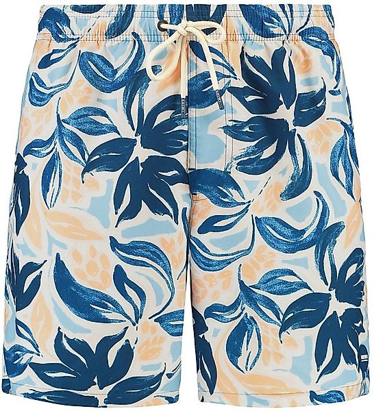 Shiwi Badeshorts Mike Floral Leafs Blau - Größe M günstig online kaufen