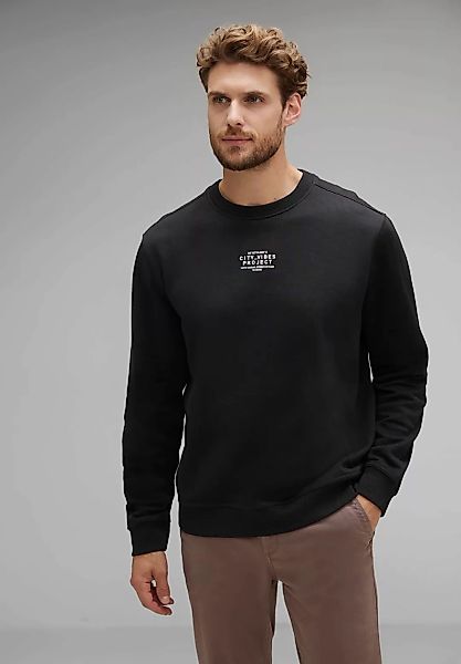 STREET ONE MEN Sweatshirt, Feel Good Fit günstig online kaufen