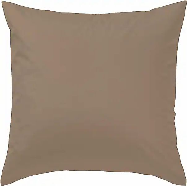 Curt Bauer Kissenbezug »Uni-Mako-Satin«, (1 St.), Unifarben günstig online kaufen