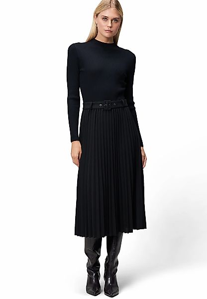 Zero Strickkleid "Damen mit Faltenrock" Ohne Tasche Gürtel günstig online kaufen