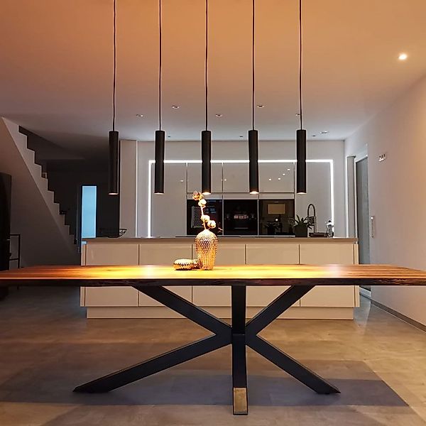 s.luce Pendelleuchte Hängelampe Crutch inkl 1-Phasen-Schiene günstig online kaufen