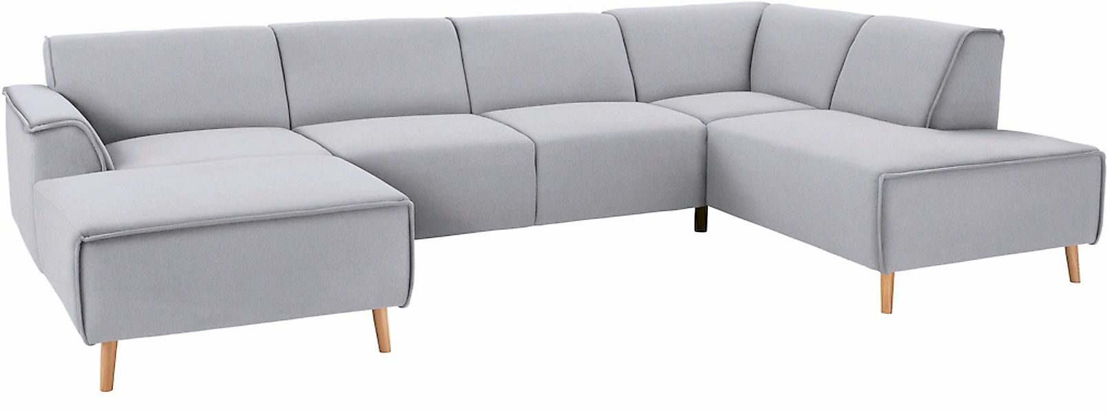 andas Wohnlandschaft "Janek Scandic Design, elegant und zeitlos U-Form" mit günstig online kaufen