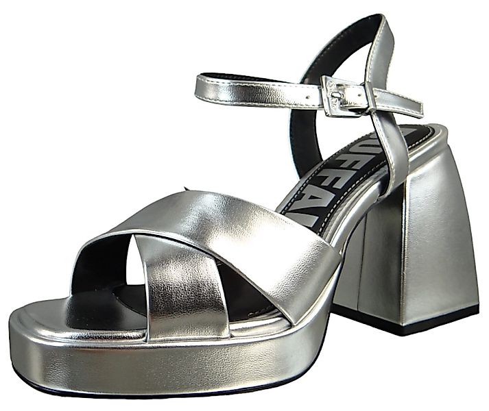 Buffalo 1291493 Bella Cross Silver Sandale günstig online kaufen