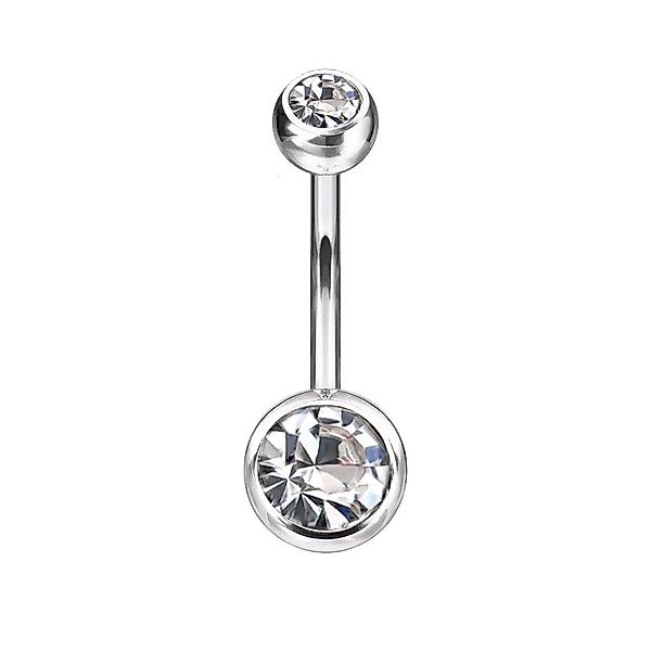 JVmoebel Bauchnabelpiercing Bananabells, Titan Bananabell KRISTALL günstig online kaufen