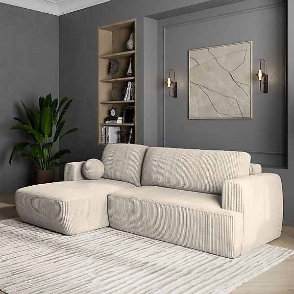 Masseno Ecksofa SENTI mit Schlaffunktion L-Form, günstig online kaufen