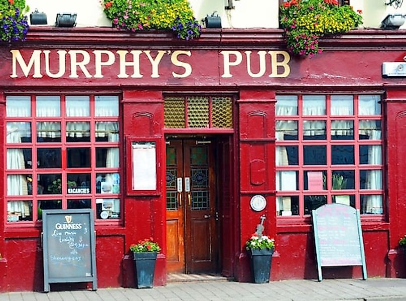 Papermoon Fototapete »Murphy´s Pub Dingle Bay« glatt günstig online kaufen