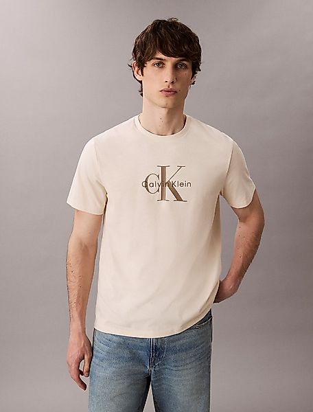 Calvin Klein Jeans T-Shirt SS Hero Monologo Tee 20s Mit Rundhalsausschnitt, günstig online kaufen