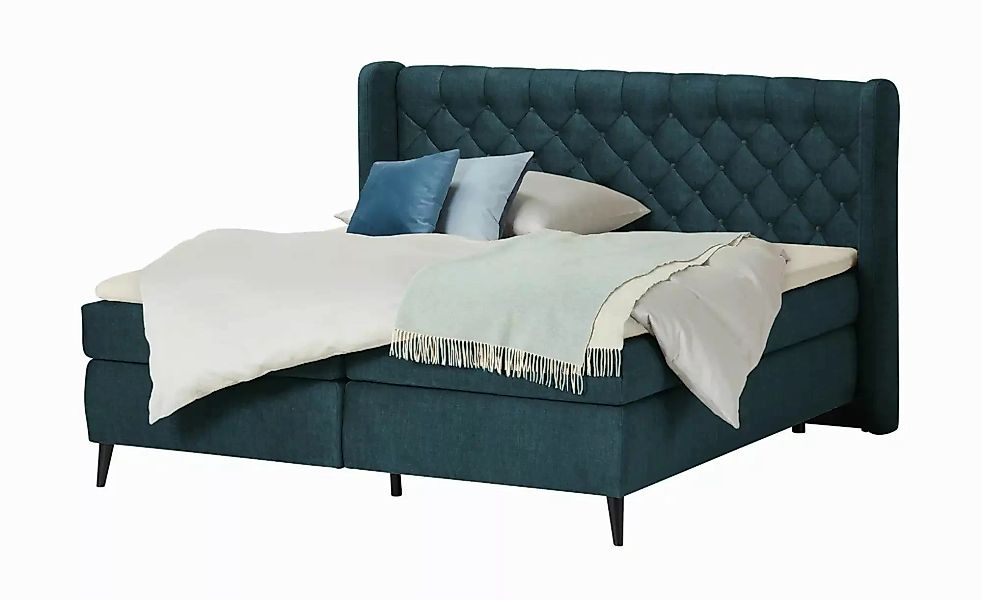 switch Boxspringbett  Madison ¦ blau ¦ Maße (cm): B: 177 H: 122 Betten > Bo günstig online kaufen