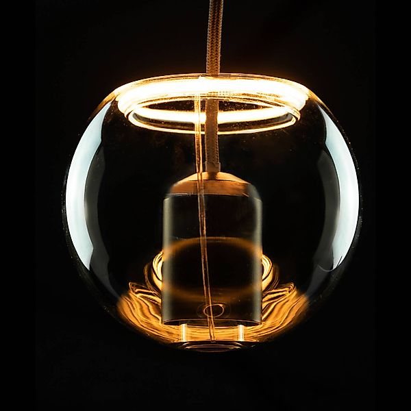 SEGULA LED-Leuchtmittel »LED Floating Globe 125 inside smokey grau«, E27, 1 günstig online kaufen