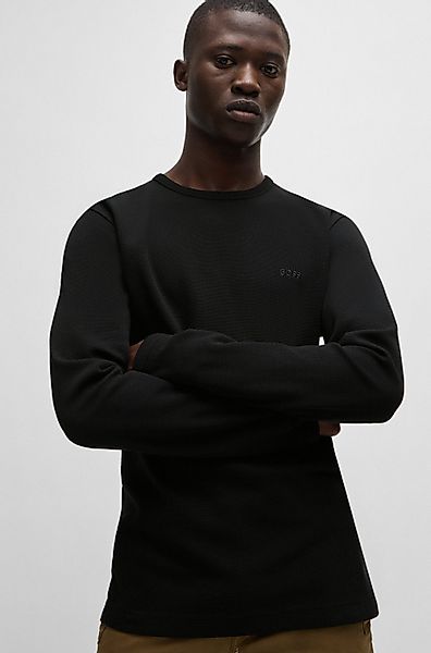 BOSS ORANGE Langarmshirt Tempesto mit BOSS-Stickerei günstig online kaufen