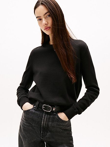 Tommy Jeans Strickpullover TJW ESSENTIAL CREW SWEATER EXT günstig online kaufen