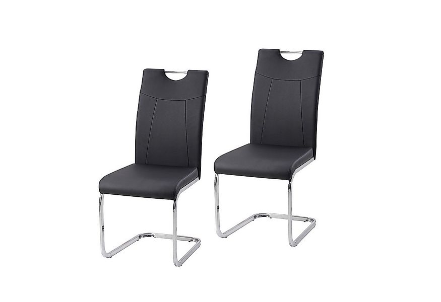 HTI-Line Freischwinger Schwingstuhl KellyC PU 2er (Set, 2 St), Freischwinge günstig online kaufen