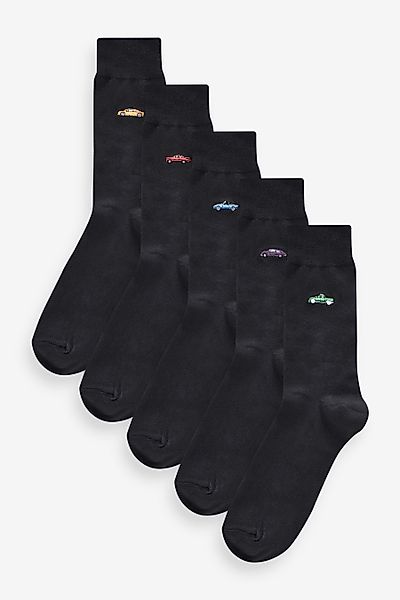 Next Kurzsocken Socken mit Stickerei (5-Paar) günstig online kaufen
