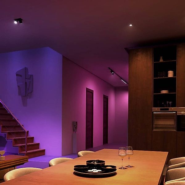 Philips Hue White & Color Ambiance LED 6,3W GU5,3 günstig online kaufen