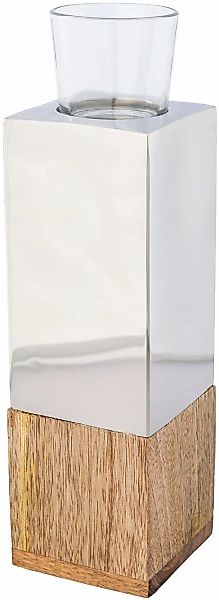 Creativ home Teelichthalter "Kerzenhalter Tower", (1 St.), aus Holz, Edelst günstig online kaufen