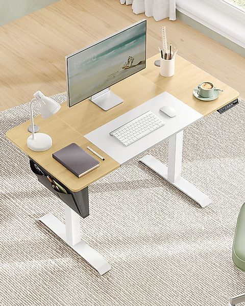 SONGMICS Schreibtisch Höhenverstellbarer elektrisch, USB-A-Anschluss (mit günstig online kaufen