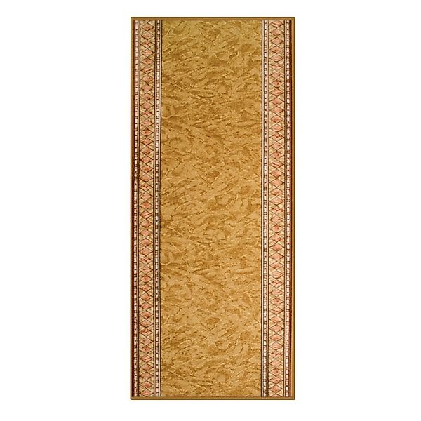 KARAT Teppichläufer Rügen nach Maß Klassischer Wohnteppich Beige 67 x 150 c günstig online kaufen