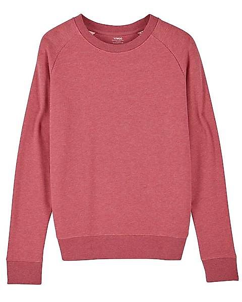 Sweatshirt Basic Meliert Für Frauen, Sweater, Pullover, Bio-baumwolle günstig online kaufen