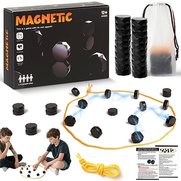 Bundviel Lernspielzeug Magnetspiel Schachspiel Tragbares SchachSpiel günstig online kaufen