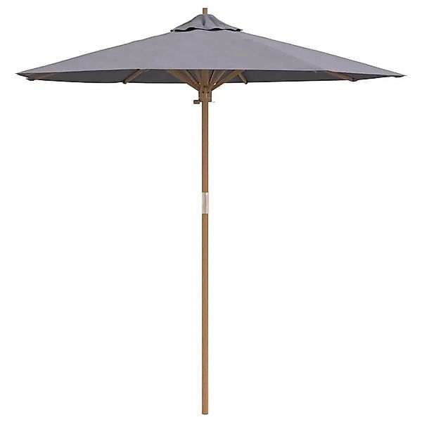 vidaXL Gartenparasol Dunkelgrau 217 x 217 x 230 cm Bambus 4108086 günstig online kaufen