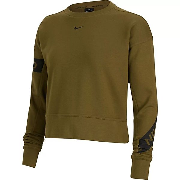 Nike Dy Gefit Langarm-t-shirt L Olive Flak / Black günstig online kaufen