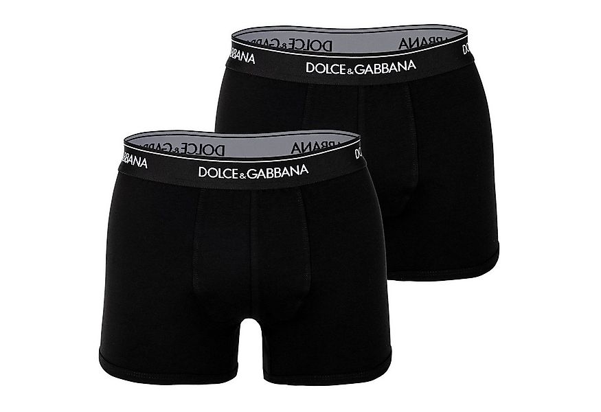 DOLCE & GABBANA Boxer Herren Boxershort 2er Pack Baumwolle Regular Boxer (P günstig online kaufen