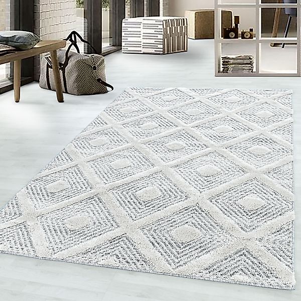 Ayyildiz Teppiche Teppich »PISA 4707«, rechteckig, 20 mm Höhe, Läufer, rund günstig online kaufen