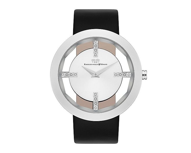 Rhodenwald & Söhne Quarzuhr Lucrezia silber, aus Edelstahl günstig online kaufen