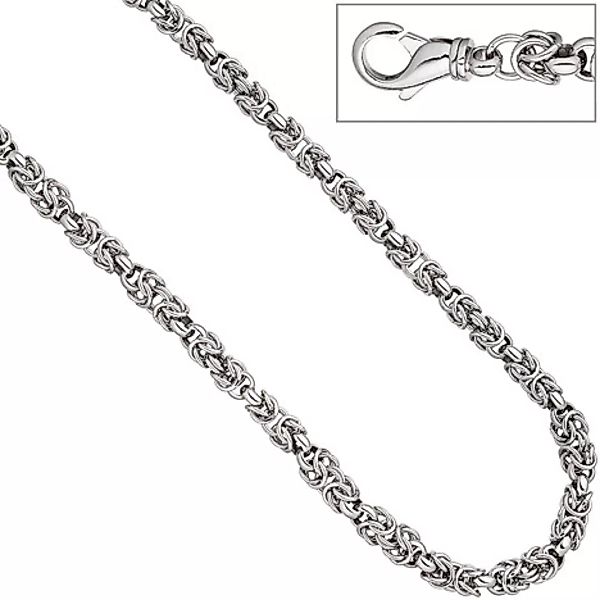 SIGO Halskette Kette 925 Sterling Silber 50 cm Silberkette Karabiner günstig online kaufen