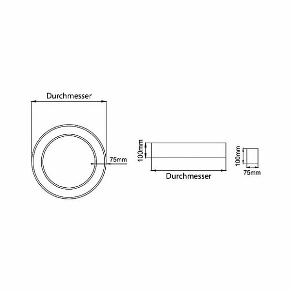 BRUMBERG Biro Circle Ring Decke Ø 75 cm 40 W on/off weiß 840 günstig online kaufen