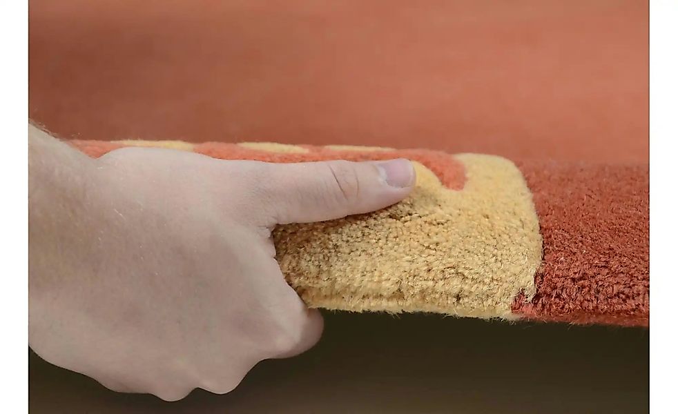 THEKO Wollteppich »Ambadi« rechteckig 14 mm Höhe reine Schurwolle, handgetu günstig online kaufen