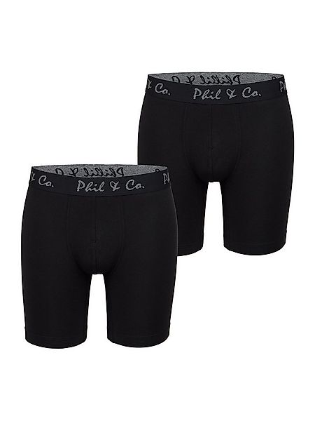 Phil & Co. Langer Boxer Long Boxer Briefs (2-St) Retroshorts - langes Bein günstig online kaufen