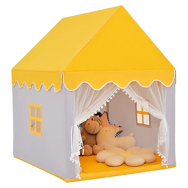 COSTWAY Spielzelt Kinder, mit Baumwolldecke, Fenster günstig online kaufen