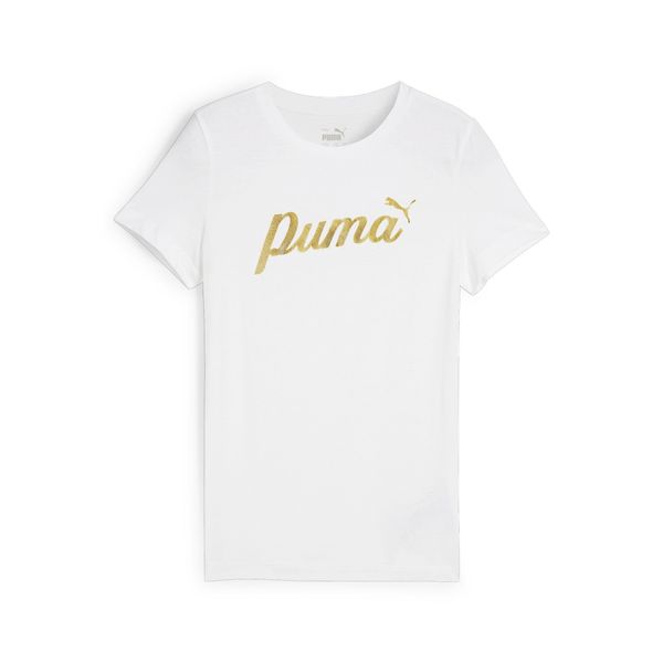 PUMA T-Shirt ESS+ SCRIPT METALLIC TEE günstig online kaufen