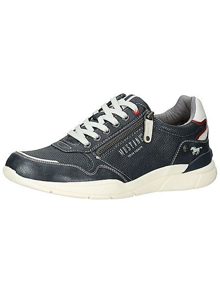 MUSTANG Halbschuhe Lederimitat Schnürschuh günstig online kaufen