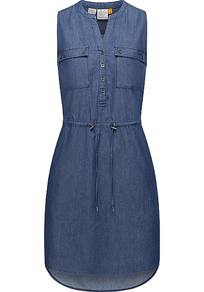 Ragwear Shirtkleid "Roisin Denim", stylisches Sommerkleid mit Bindeband günstig online kaufen