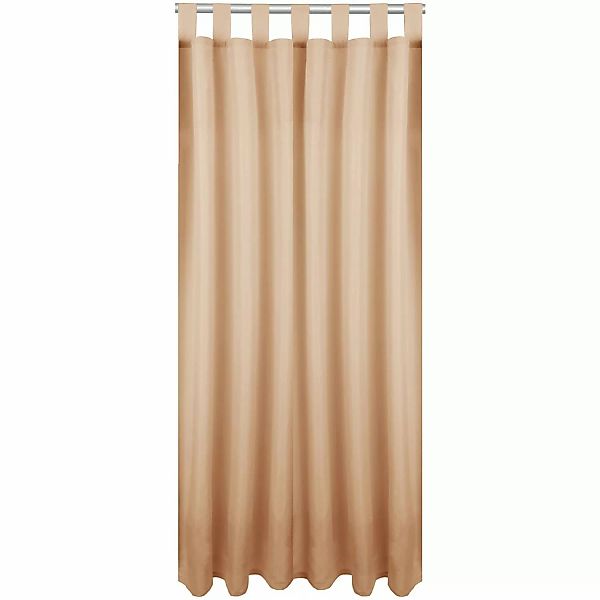 Bestlivings Dekoschal Ellen Schlaufen 140 cm x 175 cm Sandgrau günstig online kaufen